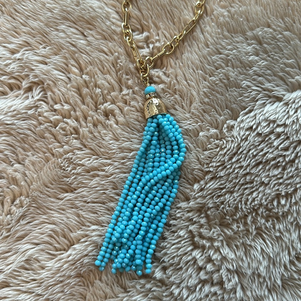 Lilly Tassel Necklace